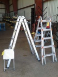 LITTLE GIANT & COSCO FOLDABLE LADDERS