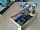 CORDLESS DRILLS WITH CHARGERS