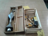 (LOT) PLUMB BOBS & HANGING STYLE PROPELLER BALANCER