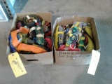 BOXES OF RATCHET STRAPS