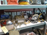 (LOT) HALOGEN LIGHTS