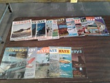 (18) 1967-1970 AIRWAYS MAGAZINES