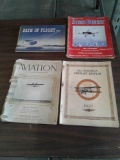 1927, 1928, 1930 & 1945 AVIATION MAGAZINES