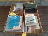 BOXES OF AVIATION BOOKS