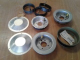 NEW CUB BRAKE HOUSING, EXPANDER BRAKES & WHEEL COVERS