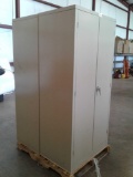 2 DOOR METAL CABINETS 78