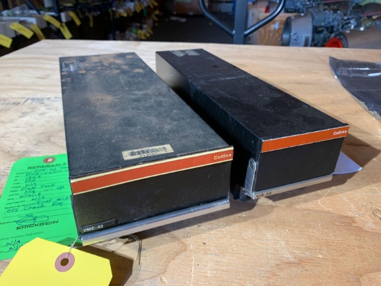 COLLINS VIR-30 NAV RECEIVER 622-0876-011 (REPAIRED), & DME-42 DME TRANSCEIVER 622-6263-001 (A/R)