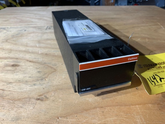 COLLINS VHF-22C VHF COMM TRANSCEIVER 822-1113-001 (INSPECTED)