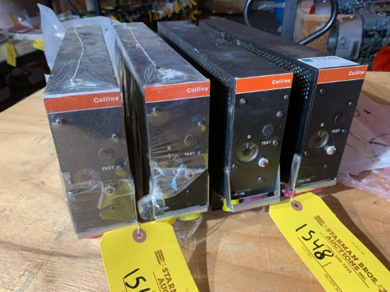 COLLINS 51Y-7A ADF RECEIVER 792-6216-004 (1-OVERHAULED, 2-REPAIRED) & 792-6216-001 (REPAIRED)