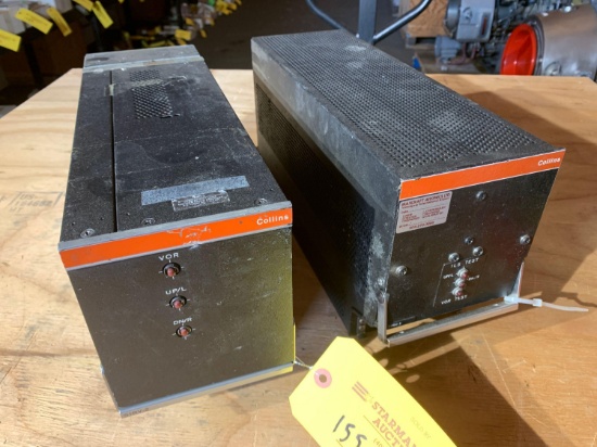 COLLINS 51RV-1 / -2 VOR/ILS RECEIVERS (1) 522-2450-115, (1) 522-4280-101