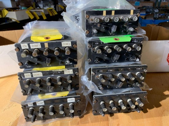 TEAM AUDIO CONTROLLERS (6) CP1285A, (1) CP1285D