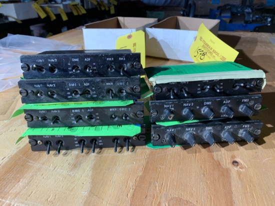 BECKER AUDIO SELECT PANELS (5) VCS222, (2) VCS222A