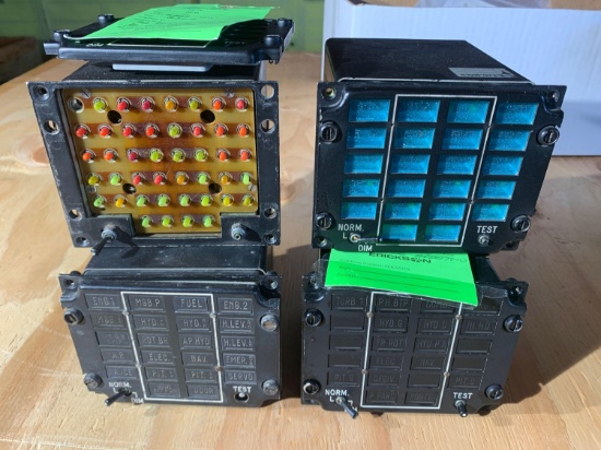 ECE WARNING PANEL (3) 903Y01, (1) 903Y02