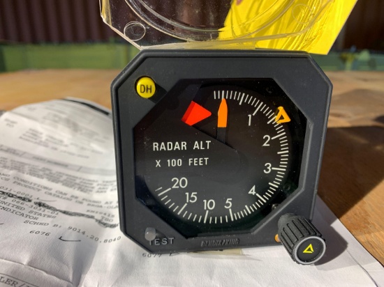 BENDIX/KING KNI-415 RADAR ALTIMETER INDICATOR 066-3031-01 (NEW)
