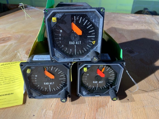 COLLINS 339H-4A RADIO ALTIMETER INDICATOR 622-1205-003