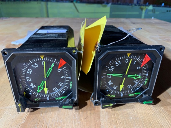 AERONETICS RADIO MAGNETIC INDICATOR 3137LB63C (1-OVERHAULED, 1-REPAIR/BENCH CHECKED)