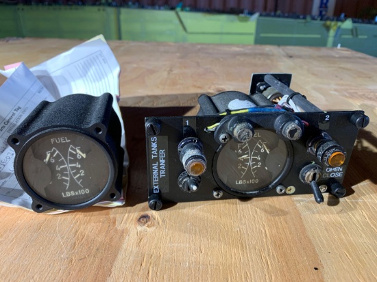 JAEGER FUEL QTY INDICATOR 64839-003-1 (1-INSPECTED, 1-NO TAG)
