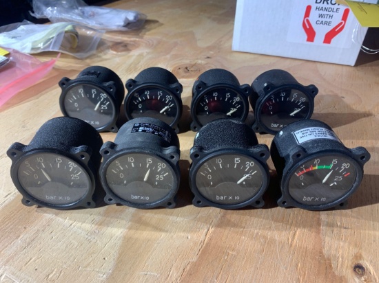 JAEGER HYDRAULIC PRESS INDICATOR 1-1189-03 (3-REPAIRED, 5-INSPECTED)