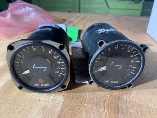 JAEGER DUAL TORQUE INDICATOR IA-9223A (1-REPAIRED, 1-SVC TAG)