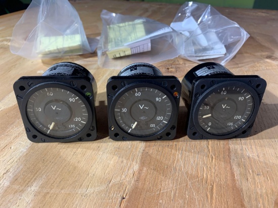 AC VOLTMETER 2512-15-1 (OVERHAULED)