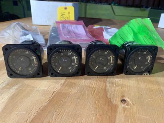 DC VOLTMETER 2511-1 (3-OVERHAULED, 1-REPAIRABLE)