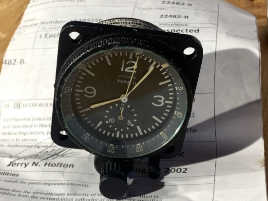 DODANE TYPE 11A CLOCK (INSPECTED)