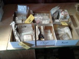 BOXES OF NEW FLANGES, BLOCKS, SLEEVES & EXPENDABLES