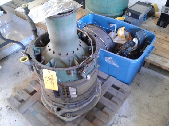 G.E. CJ610-1 PARTIAL ENGINE