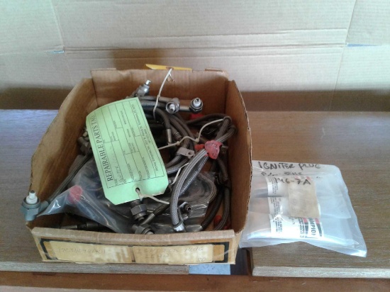 (3) NEW IGNITOR PLUGS, FHE146-7A & A/R IGNITOR LEADS