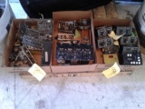 BOXES OF LEARJET CONTROL PANELS