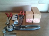 NUMBER/LETTER STAMPS, TUBING BENDER & CUTTER