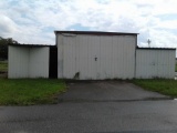 PORT-A-PORT MOBILE AIRCRAFT T HANGER APPROX. 36' WIDE X 27' DEEP