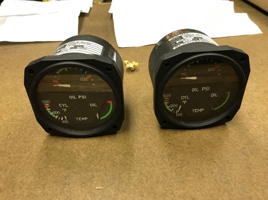 3N1 ENGINE GAUGES 18C452-1/C662019-0101 & C662019-0101RX