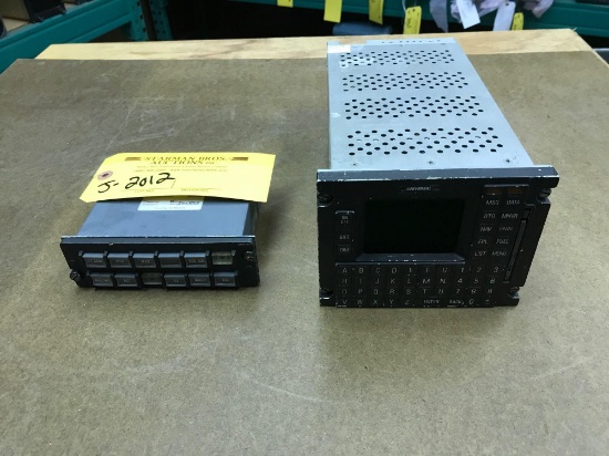 UNIVERSAL NAV MANAGEMENT UNIT 1013-42-011 & COLLINS FLIGHT GUIDANCE PANEL 622-2313-079
