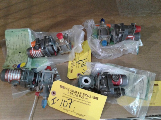 SHUT-OFF VALVES AV24B1179B (A/R) & AV24B1260AR (REPAIRED)