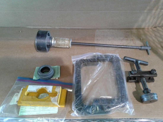 LOT OF 369/500 SPECIALTY TOOLS, TAIL ROTOR SWASHPLATE TOOL 369D29822-3, M/R HUB PULLER 369A9932,