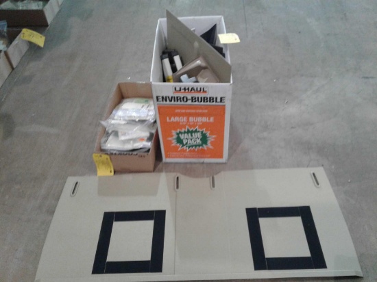 AERONAUTICAL ACCESSORIES WINDOW INSTALL KITS 206-200-211, 206-561-201 (APPEAR COMPLETE) & INTERIOR