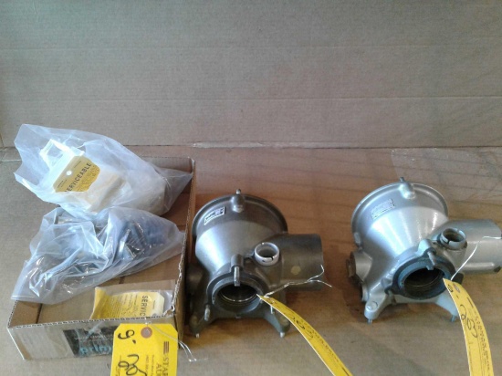 BELL 206 T/R GEAR BOX HOUSINGS 206-040-400-5 & -9, PINON GEAR AND ROTORHEAD FITTINGS