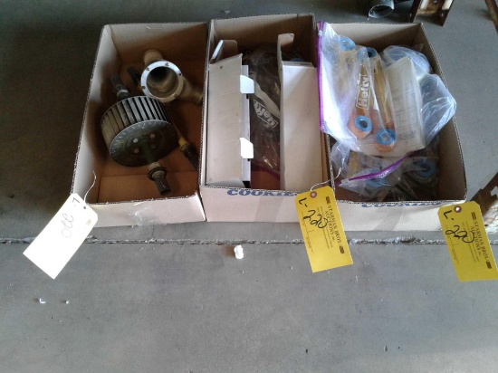 LOT OF USED BELL 206 TT STRAPS AND FAN INV