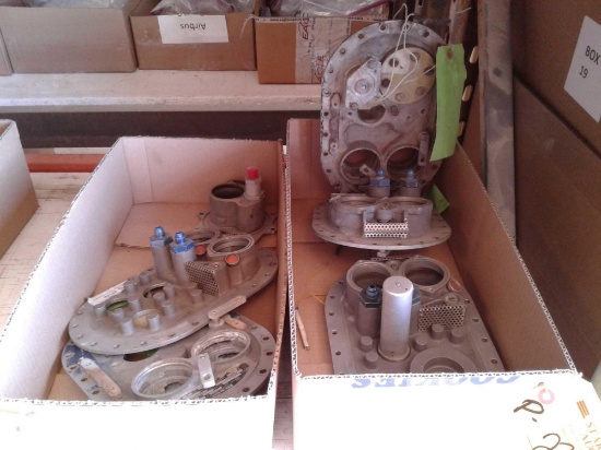 LOT OF FUEL BOOST PUMP PLATES