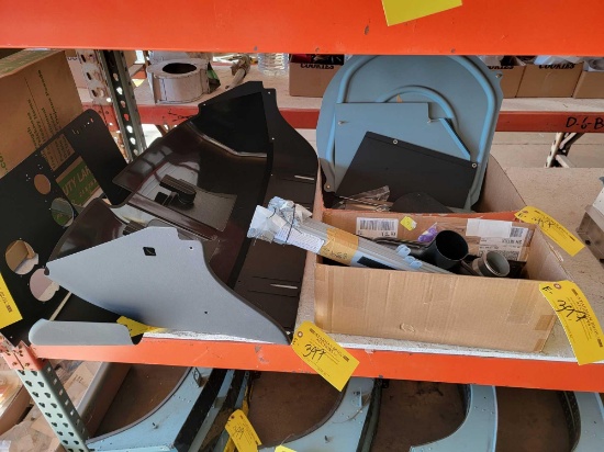 AS350 GLARESHIELD, INSTRUMENT PANEL, INTERIOR & DUCTING INVENTORY