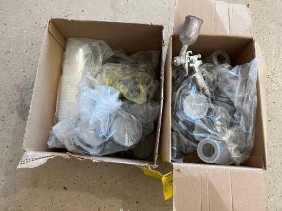 (LOT) PAINT GUN & INV