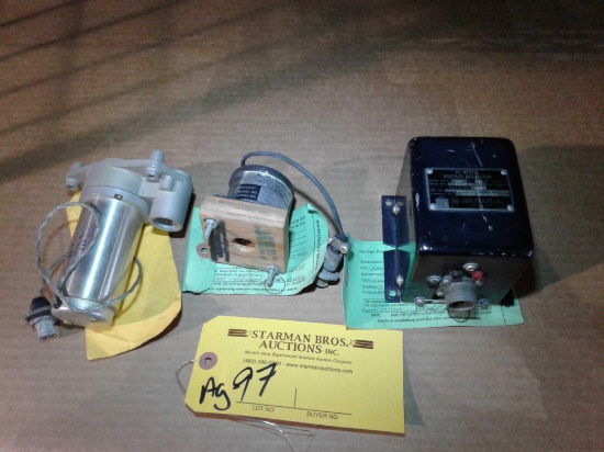 369H TACH GENERATOR 369H4233, FUEL PUMP 369A8143-3 & VOLTAGE REGULATOR 51065-014