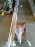 LOT HINGE STOCK (2 PIECES) & ENGINE LINES