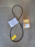 ENGINE MOUNT SUPPORTS 355A21-2111-20 & PITCH CONTROL CABLE 704A34-130-184