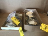 BOXES OF PRESSURE SWITCHES, WIPER MOTOR, PRESSURE TRANSMITTERS & MISC ACCYS