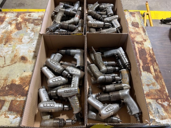 BOXES OF PNEUMATIC DRILLS