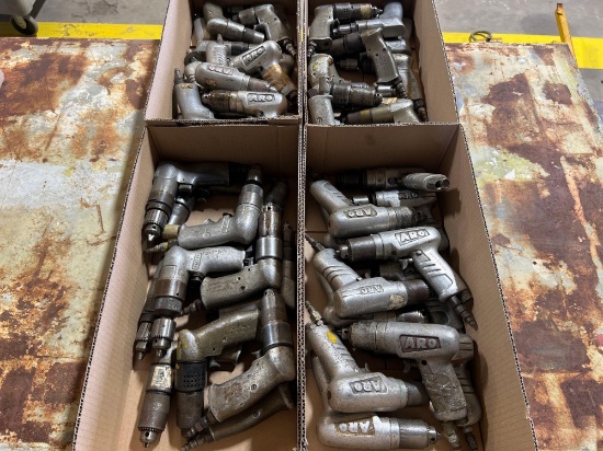 BOXES OF PNEUMATIC DRILLS
