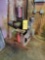 FAFNIR LARGE PEDESTAL MOUNTED GRINDER WITH 3 HP, 3 PHASE MOTOR, BELT DRIVEN