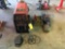 LINCOLN PRECISION TIG 185 WELDER WITH FOOT CONTROL & ARGON ATTACHMENT.